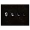 Designart - Moon Phases In The Night Sky - Modern Canvas Wall Art Print